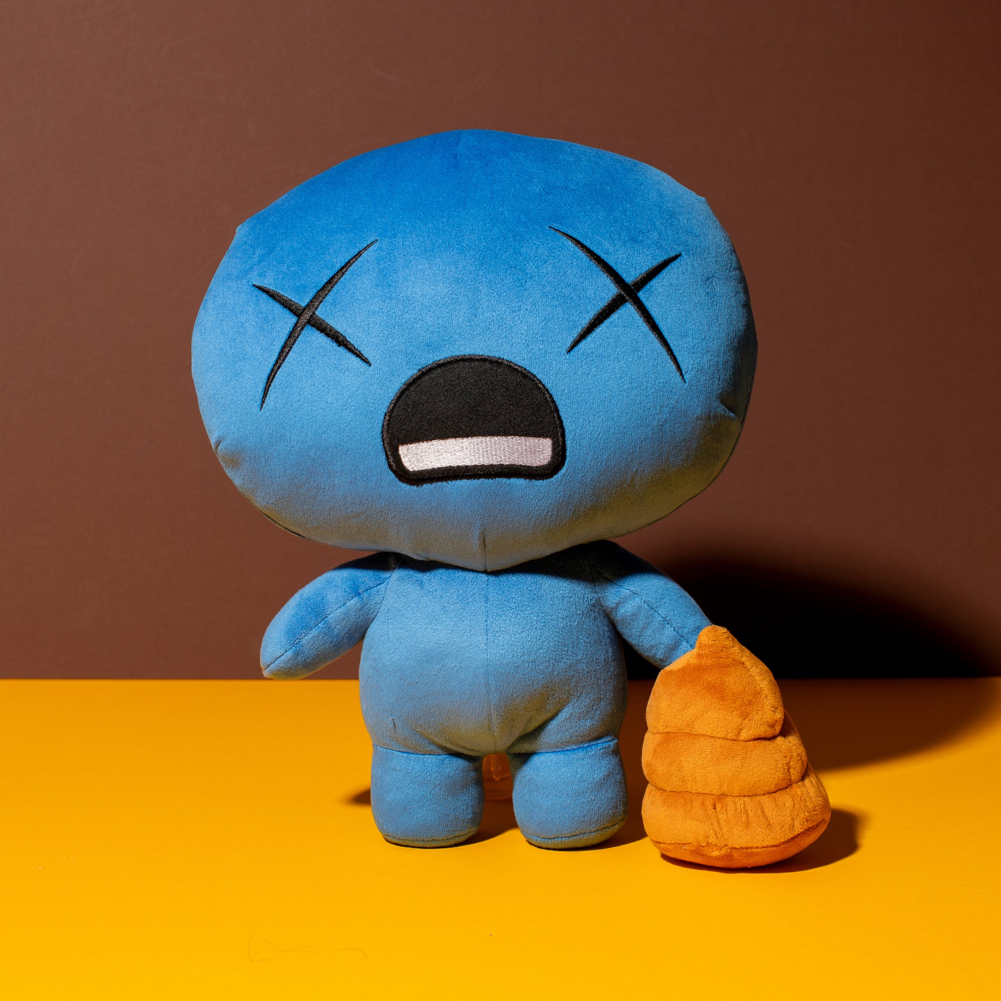 Maestro Media Binding of Isaac Blue Baby peluche 28 cm con mini cacca