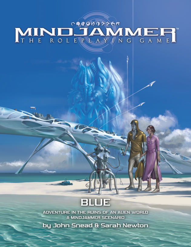 Modiphius Mindjammer Blue manuale GDR avventura aliena