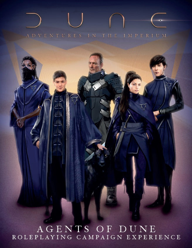 Modiphius Dune Agents of Dune scatola base gioco di ruolo deluxe