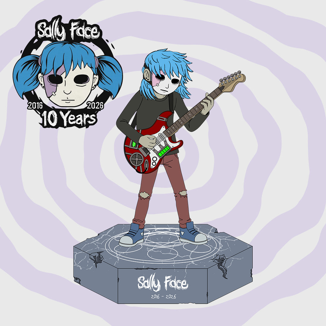 Maestro Media Collector Sally Face Sal Statua 8" Anniversario