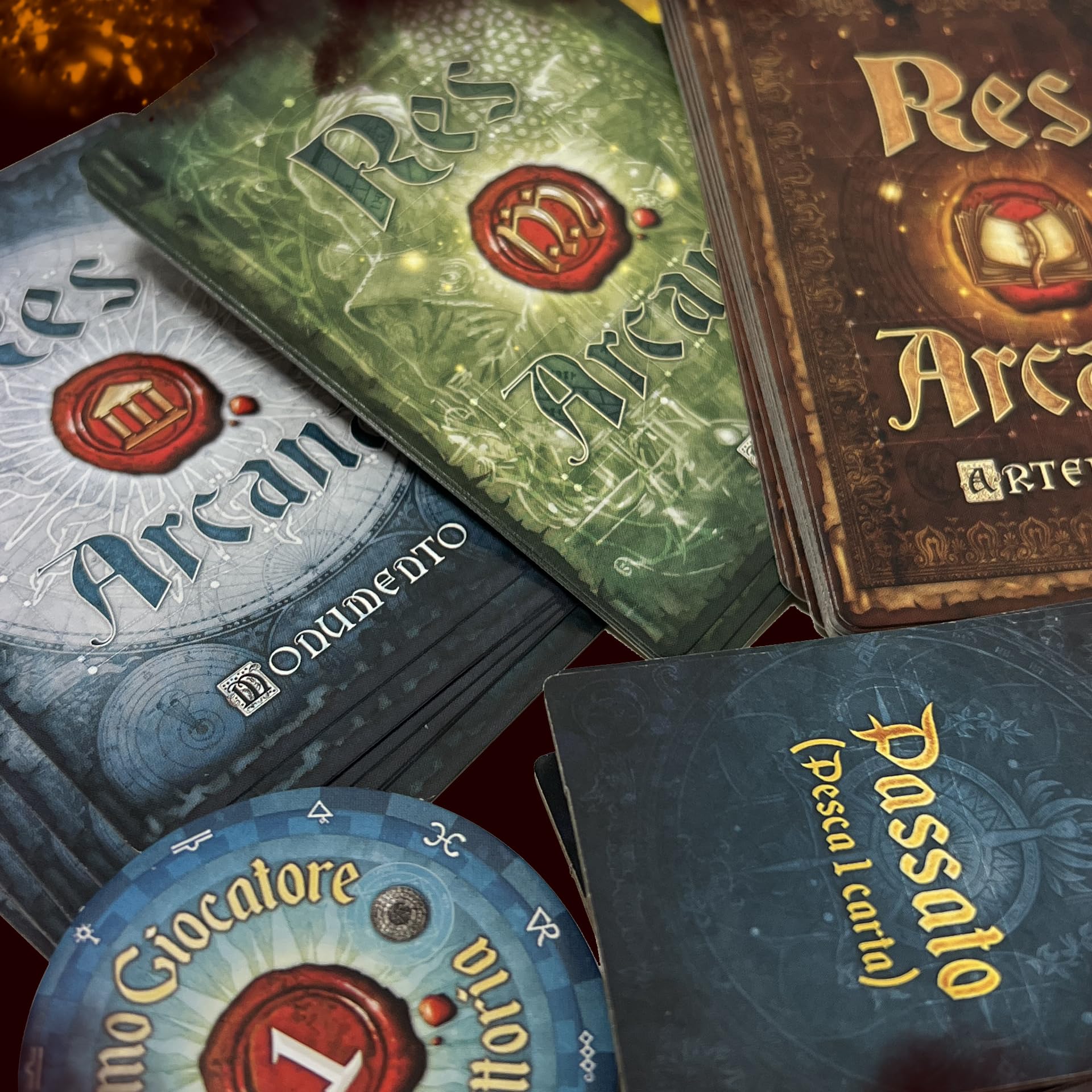 Asmodee Res Arcana Duo gioco da tavolo 2 giocatori edizione italiana