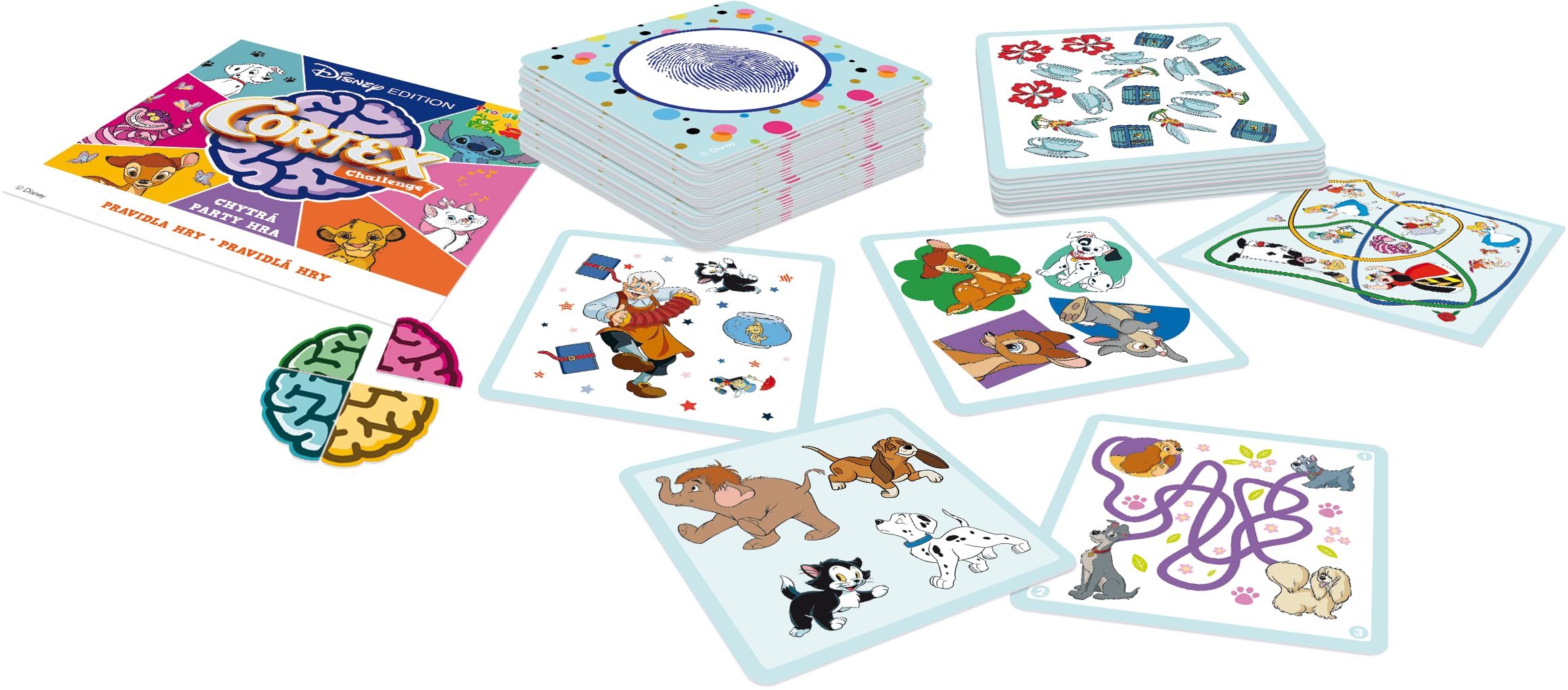 Asmodee Cortex Challenge Kids Disney Edition gioco carte 6+ anni