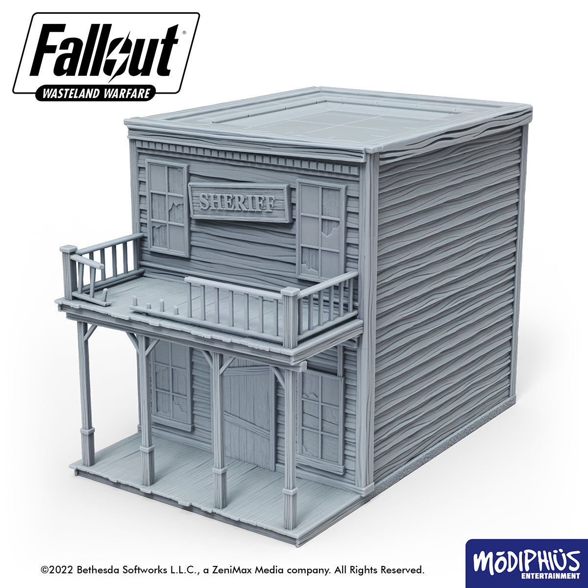 Fallout Wasteland Warfare Dry Rock Gulch Buildings File STL