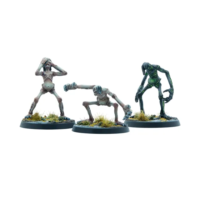 Modiphius Fallout Miniatures Cryptids Wendigo Pack 3 pezzi