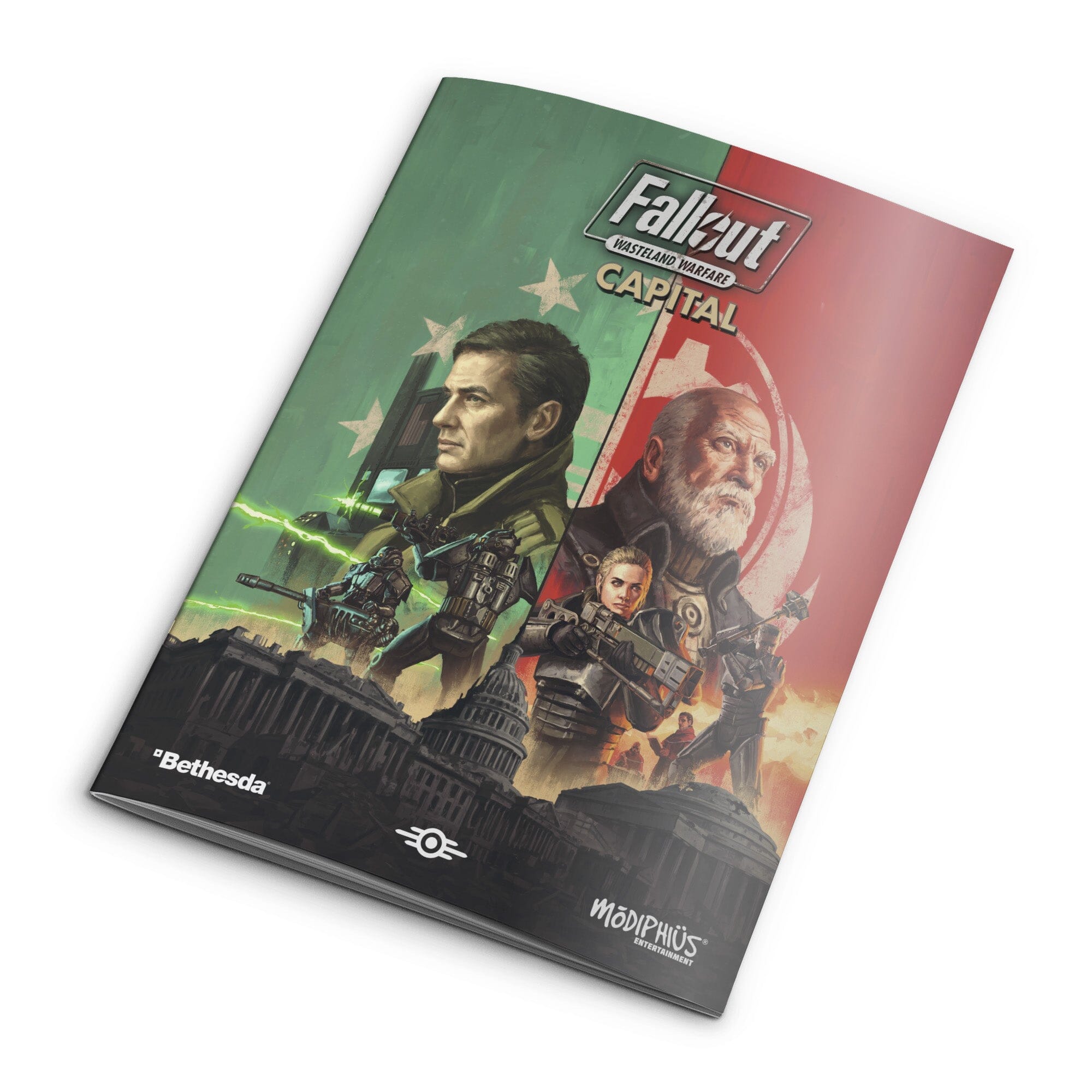 Fallout Wasteland Warfare Capital Rules Expansion libro espansione