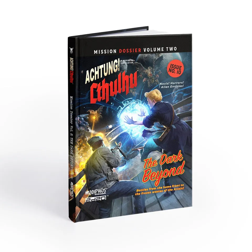 Modiphius Achtung Cthulhu Mission Dossier 2 libro 2d20