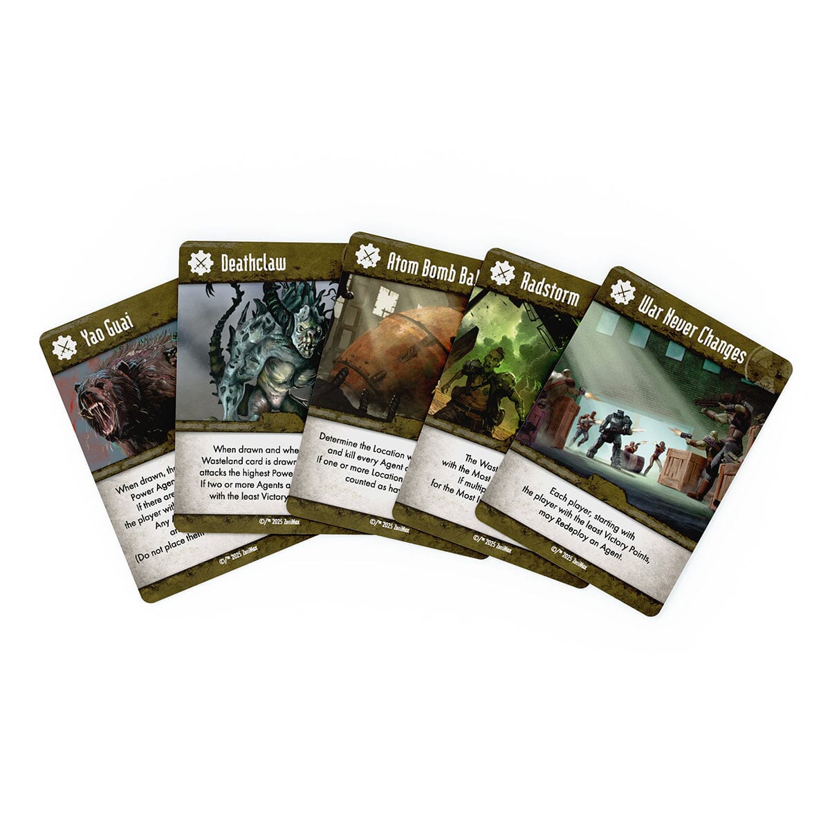 Modiphius Fallout Power Play gioco carte 2-4 giocatori