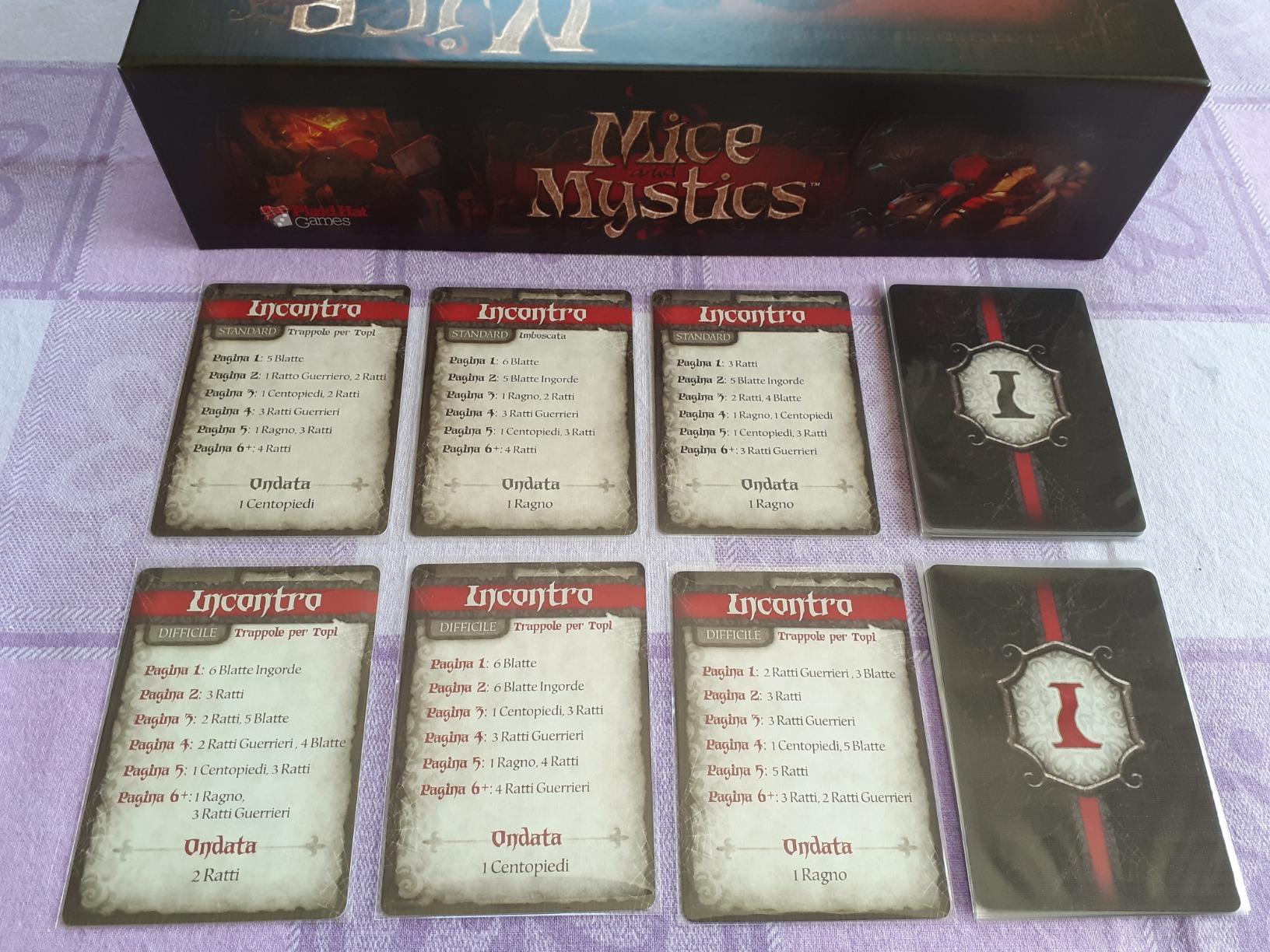 Mice and Mystics Gioco Tavolo Cooperativo Italiano 1-4 Giocatori
