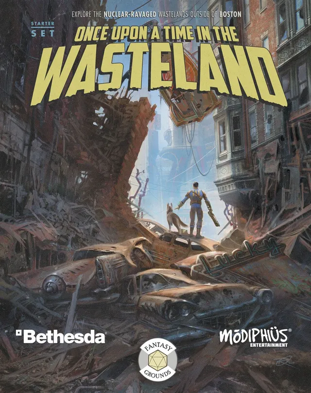 Modiphius Fallout 2d20 Once Upon a Time in the Wasteland modulo VTT
