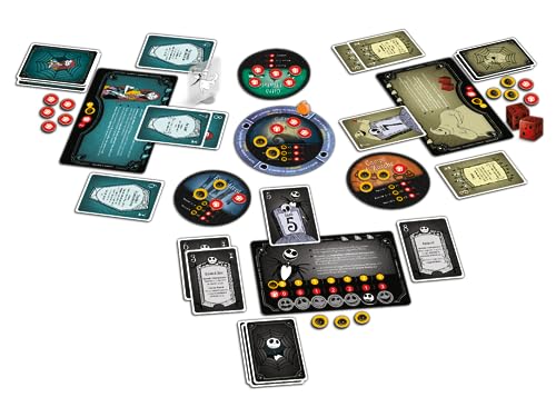 Asmodee Nightmare Before Christmas gioco di carte strategia 2-6