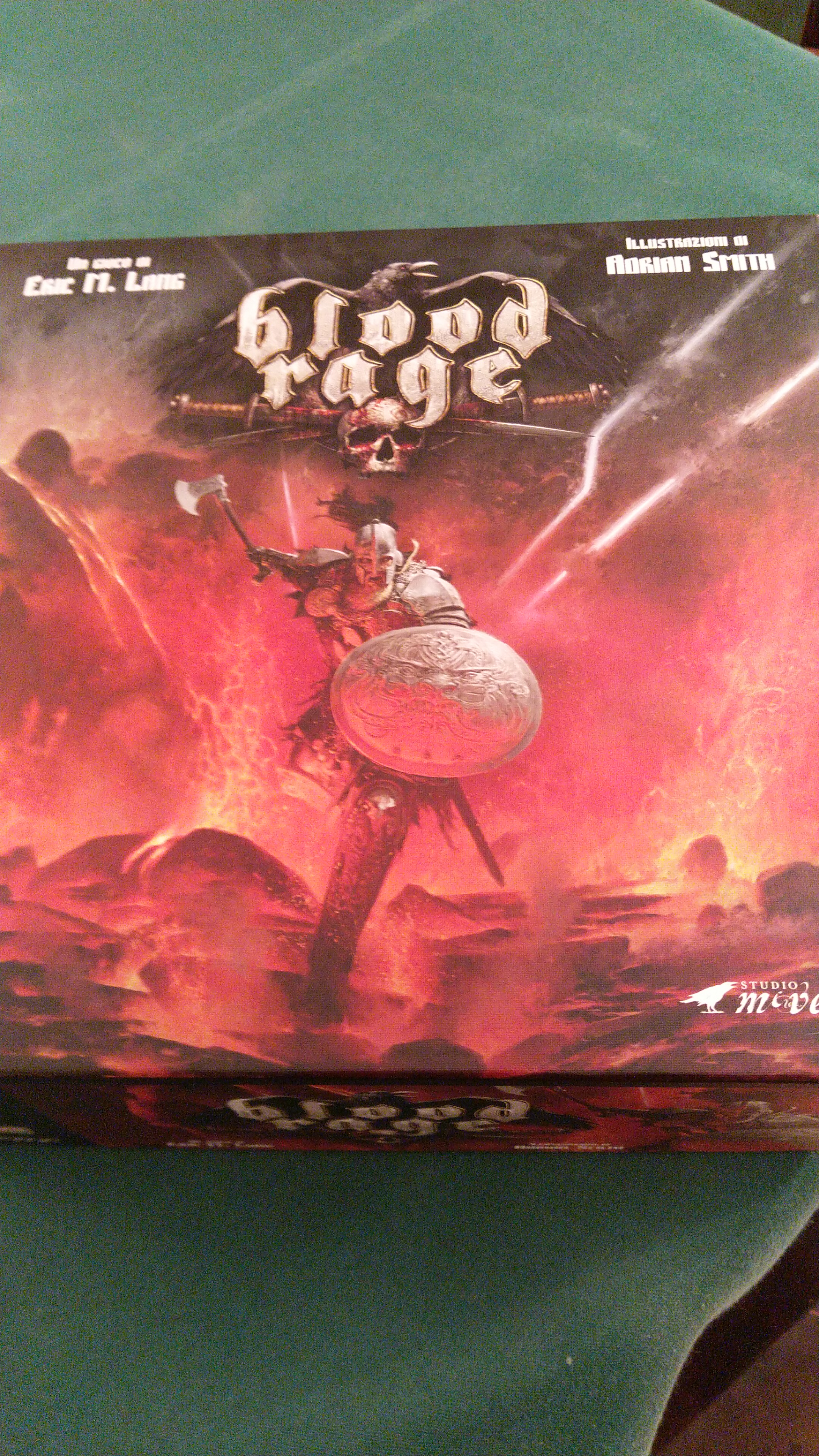 Asmodee Blood Rage Gioco da Tavolo 2-4 Giocatori Vichinghi