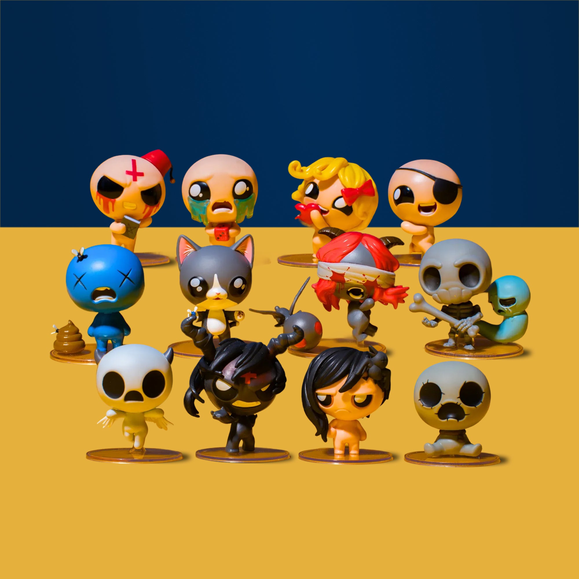 The Binding of Isaac figure bundle 12 miniature da collezione