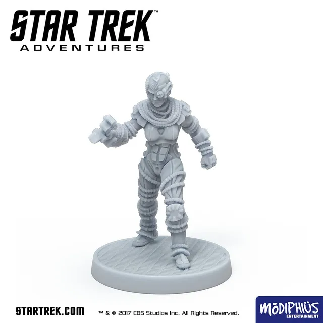 Star Trek Adventures Borg Female 2 TNG file STL 32mm