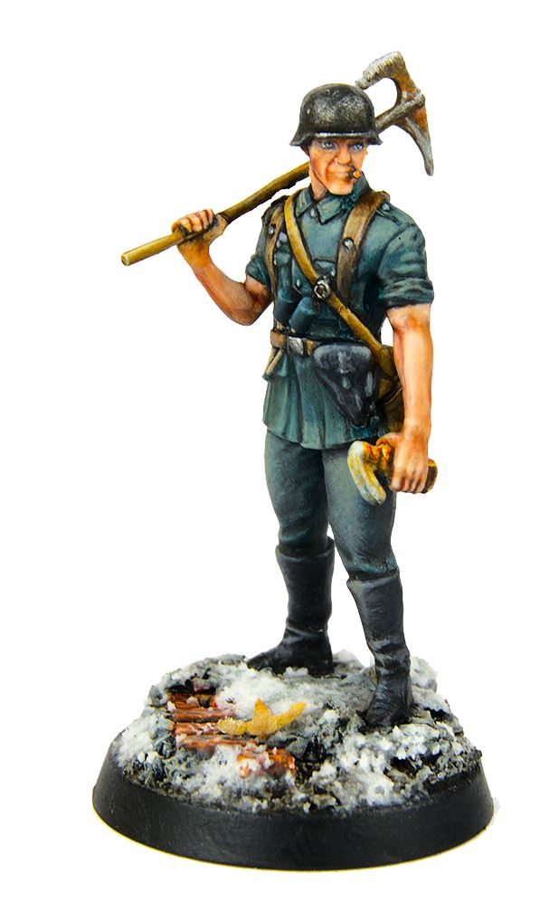 Escape from Stalingrad Z Hero Characters set 8 miniature 35mm