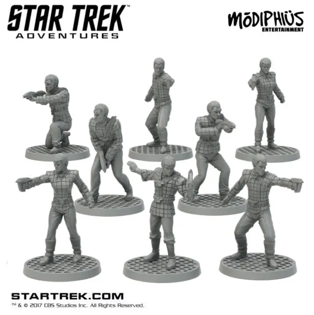 Modiphius Star Trek Adventures Romulan Strike Team miniature STL