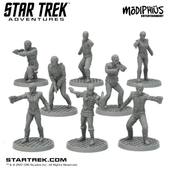 Modiphius Star Trek Adventures Romulan Strike Team miniature STL