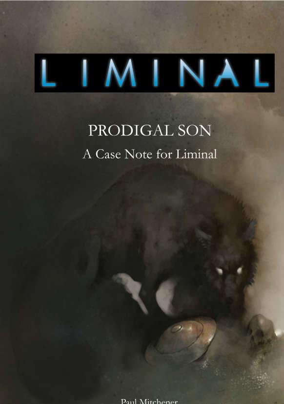 Modiphius Liminal Prodigal Son scenario PDF gioco di ruolo
