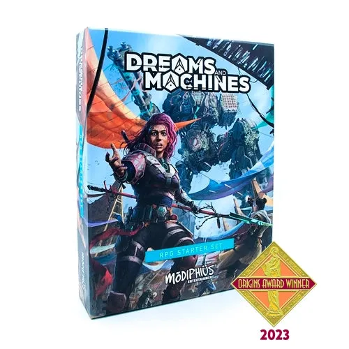 Modiphius Dreams and Machines starter set gioco di ruolo