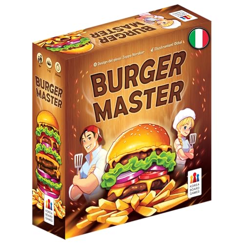 Asmodee Burger Master gioco da tavolo edizione italiana 2-6 giocatori