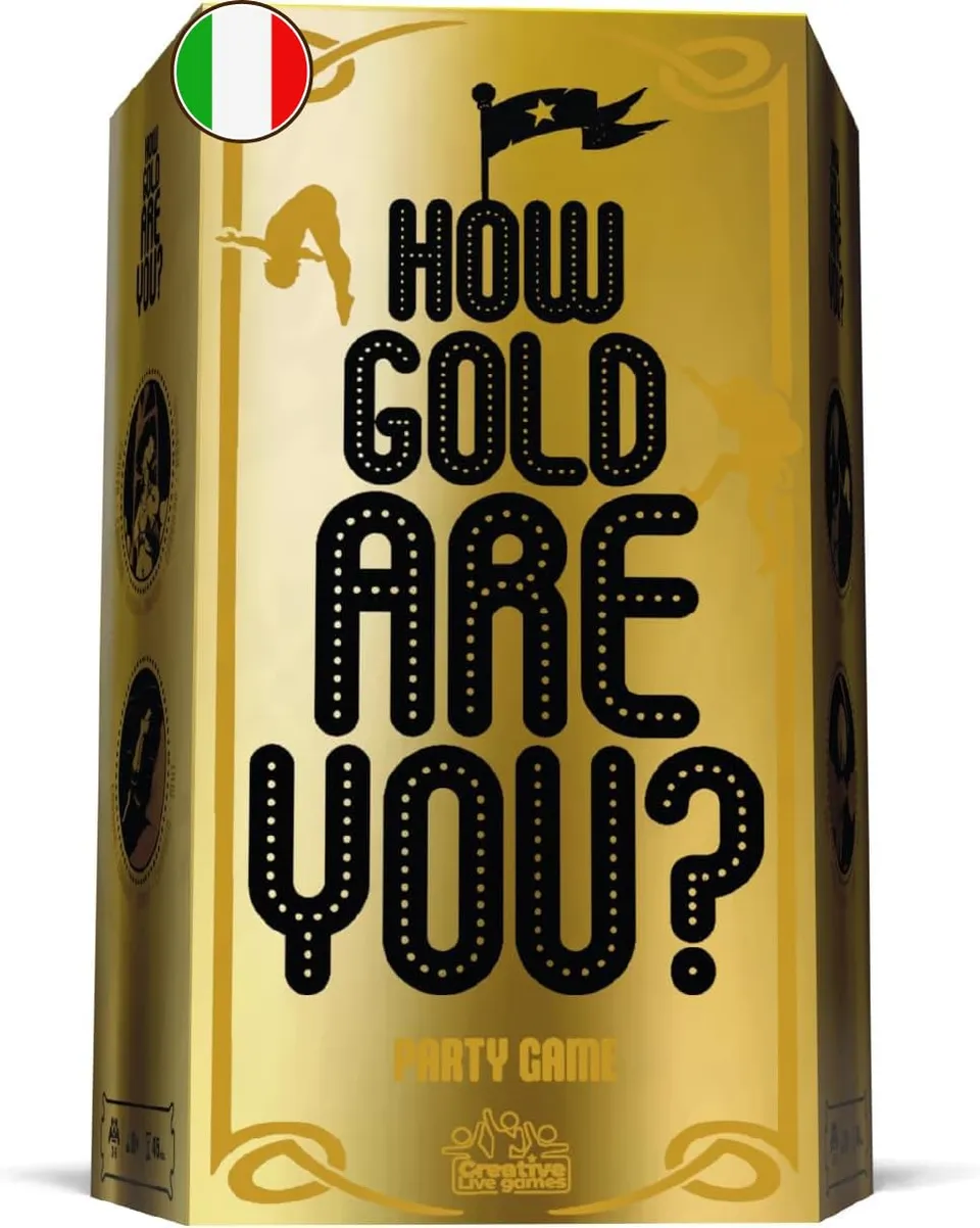 Asmodee How Gold Are You? gioco di bluff 3-6 giocatori
