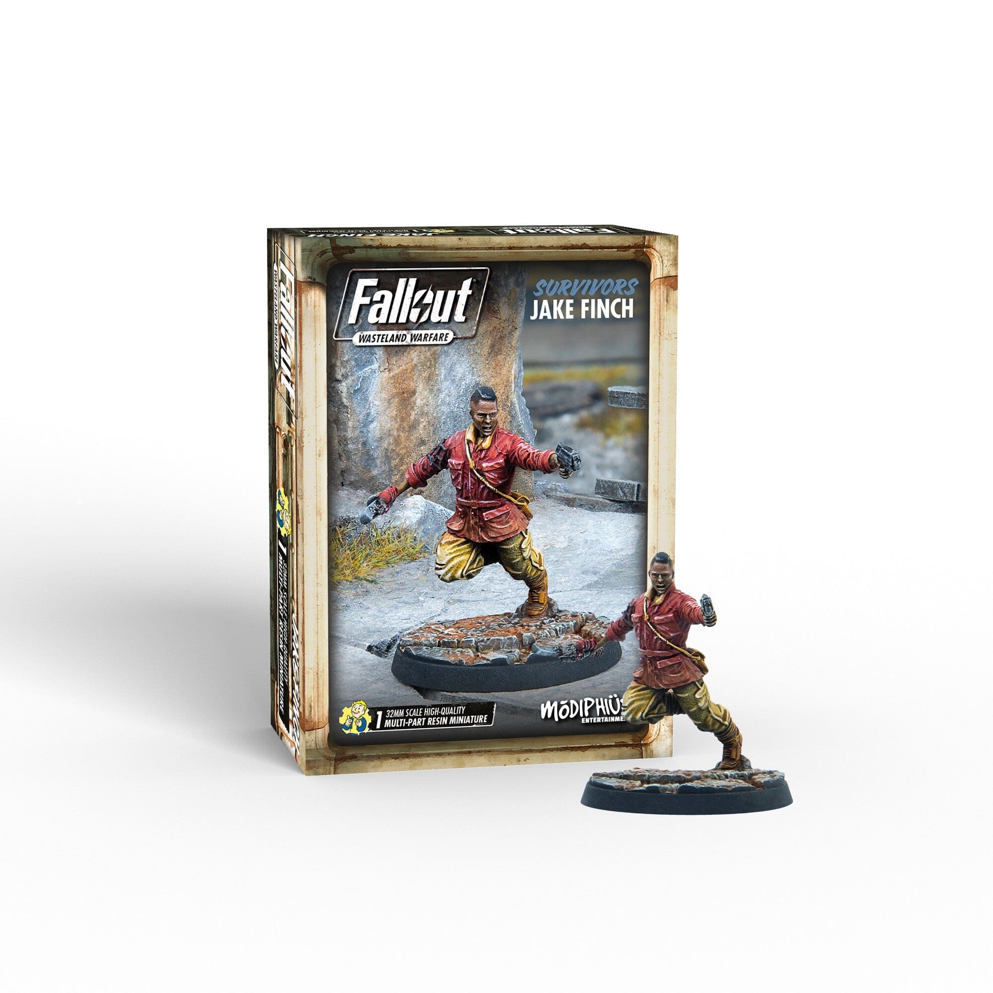 Modiphius Fallout Wasteland Warfare Survivors Starter Bundle miniature
