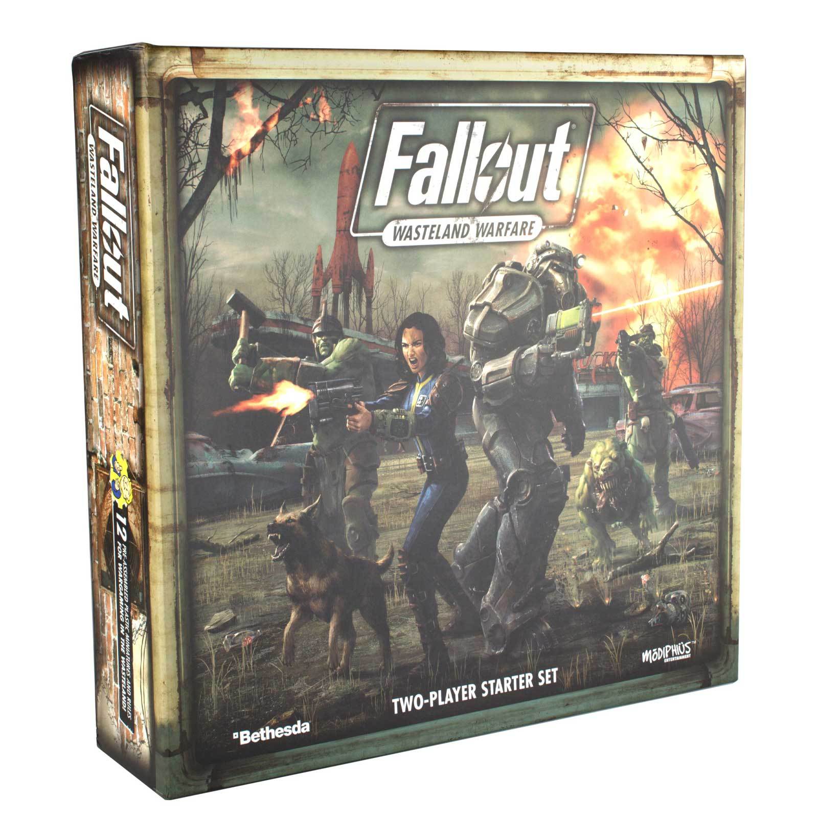 Modiphius Fallout Wasteland Warfare Super Mutants Starter Bundle