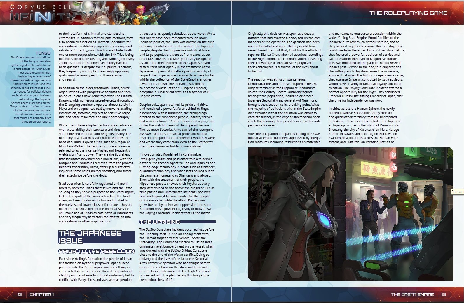 Infinity Yu Jing supplemento PDF StateImpero GDR