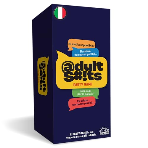Asmodee Adult Shits carte party game edizione italiana 18+ 3-6 giocatori
