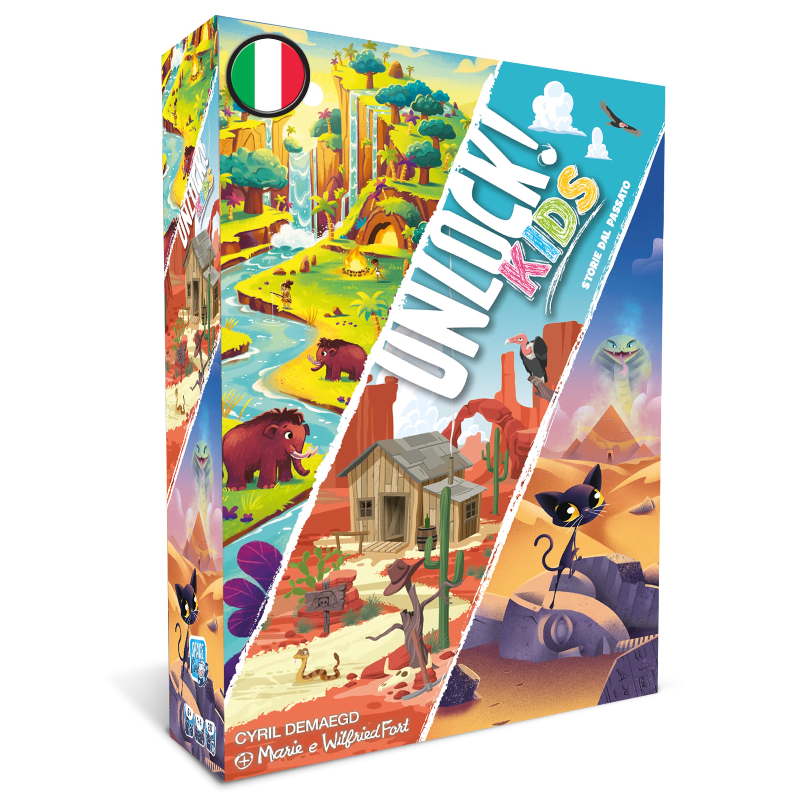 Asmodee Unlock! Kids Storie Leggendarie Gioco di Carte 6+ anni