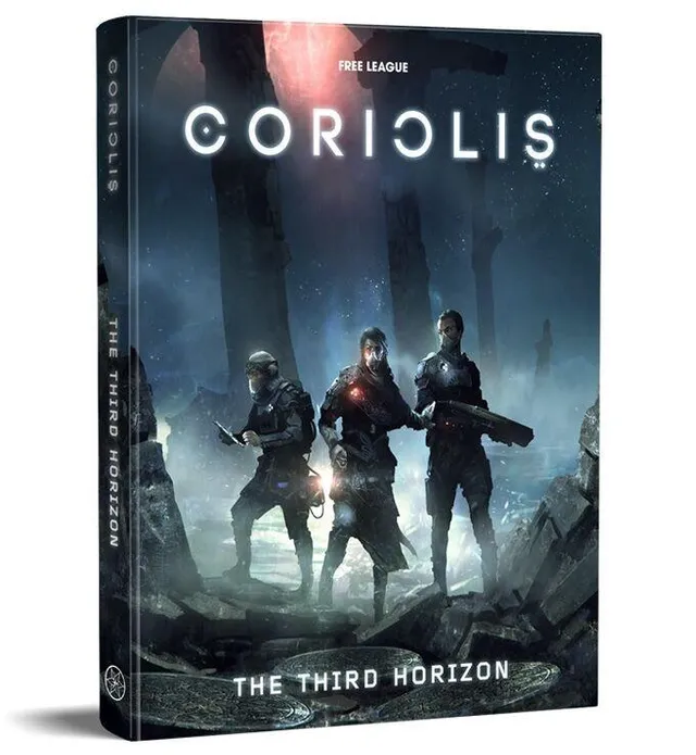 Free League Coriolis Third Horizon manuale gdr base fantascienza