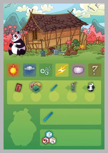 Asmodee Takenoko Gioco da Tavolo Panda Bambù 2-4 Giocatori