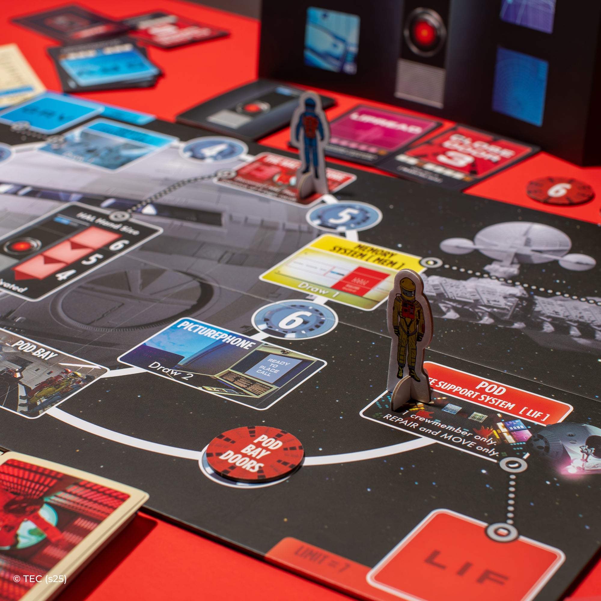 Maestro Media 2001: A Space Odyssey gioco da tavolo HAL 1 contro tutti