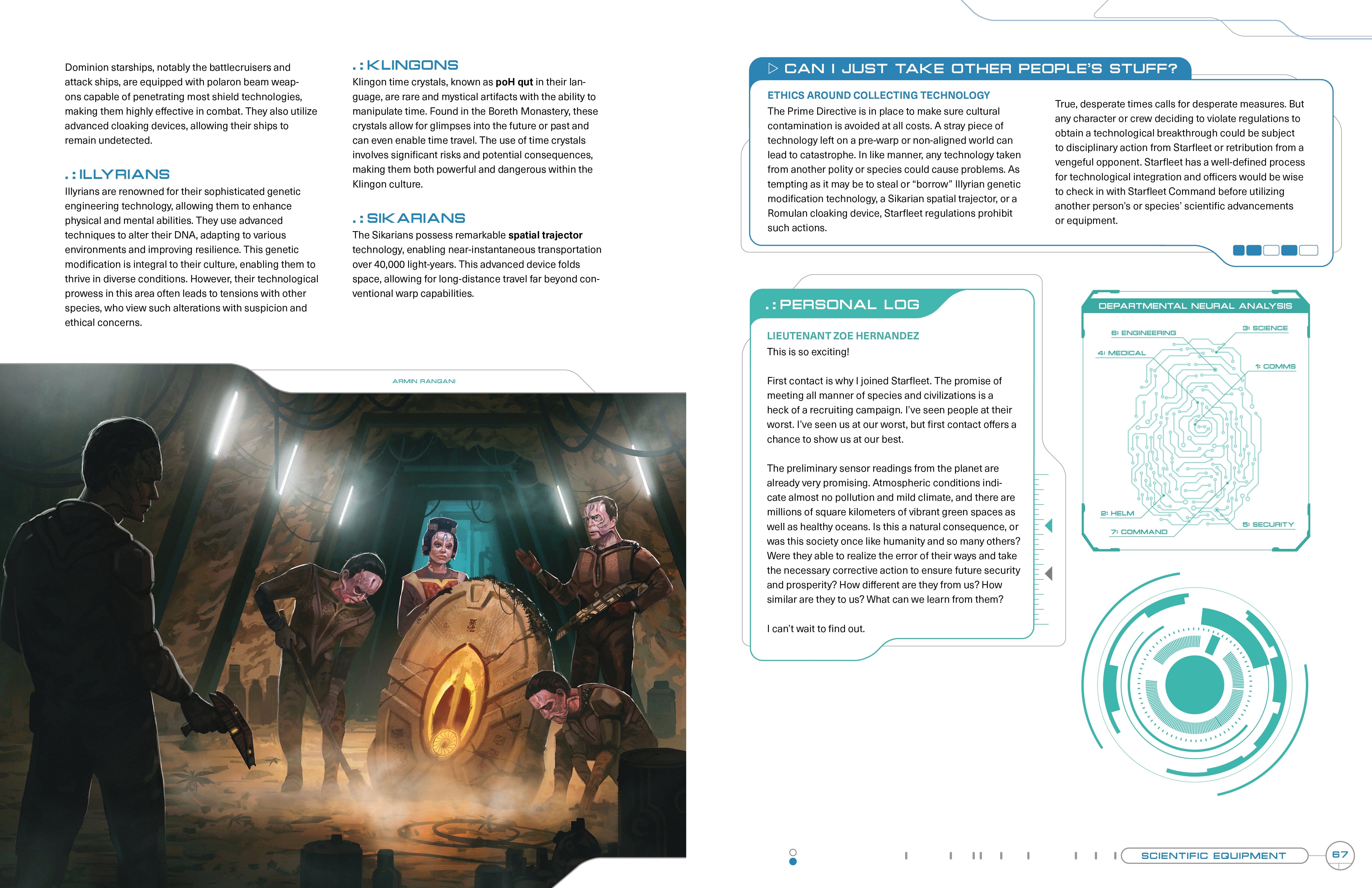 Modiphius Star Trek Adventures Manuale Tecnico Seconda Edizione