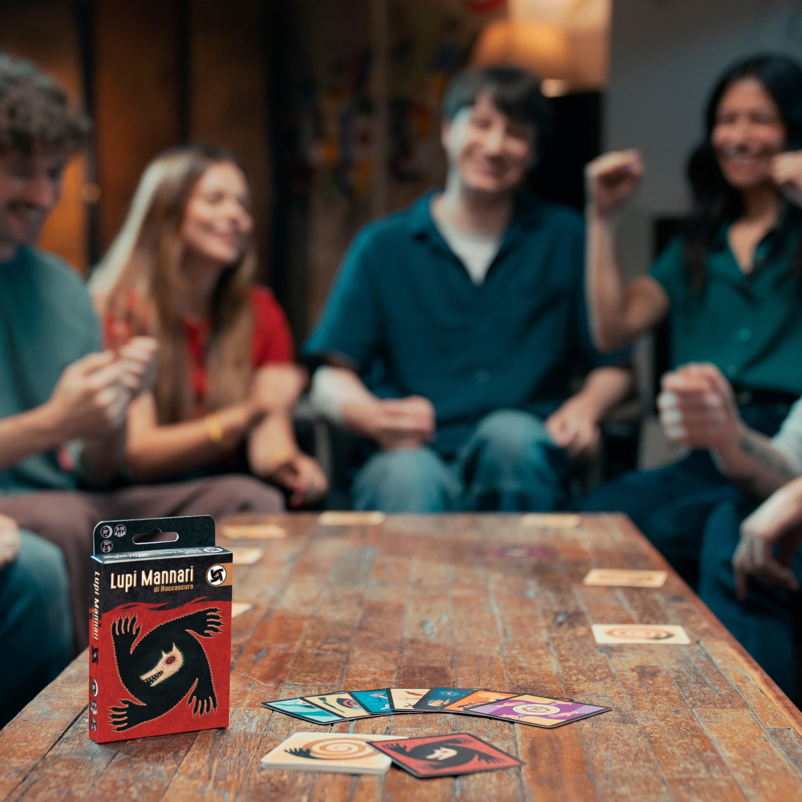 Lupi Mannari Roccascura Gioco Base Carte Gruppo 8-18 Giocatori