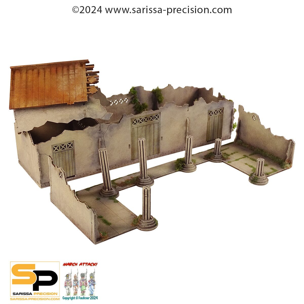 Modiphius Cohors Cthulhu Villa Honorius Ruin scenario MDF