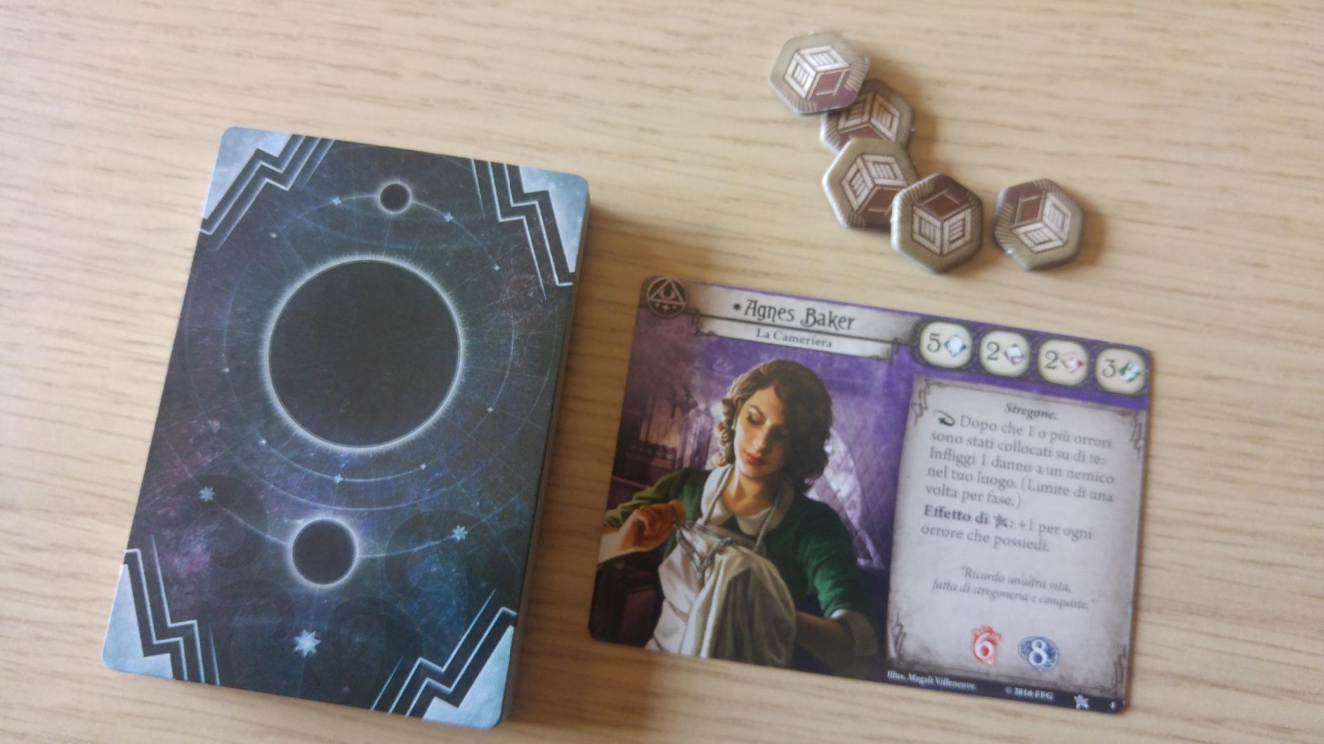 Arkham Horror Il Gioco di Carte base LCG cooperativo 1-2 giocatori