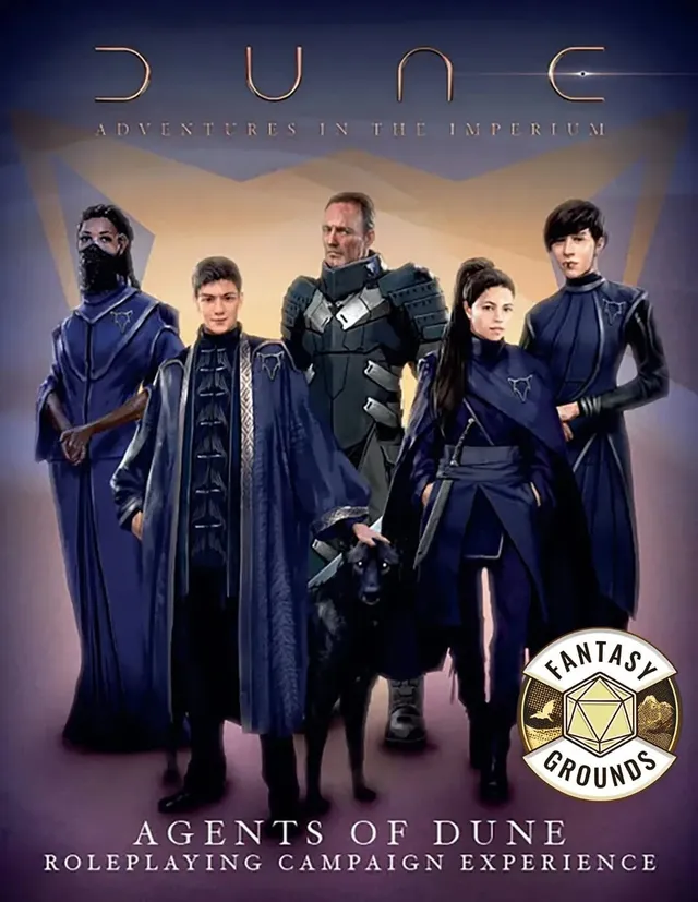 Modiphius Dune Agents of Dune starter set VTT Fantasy Grounds