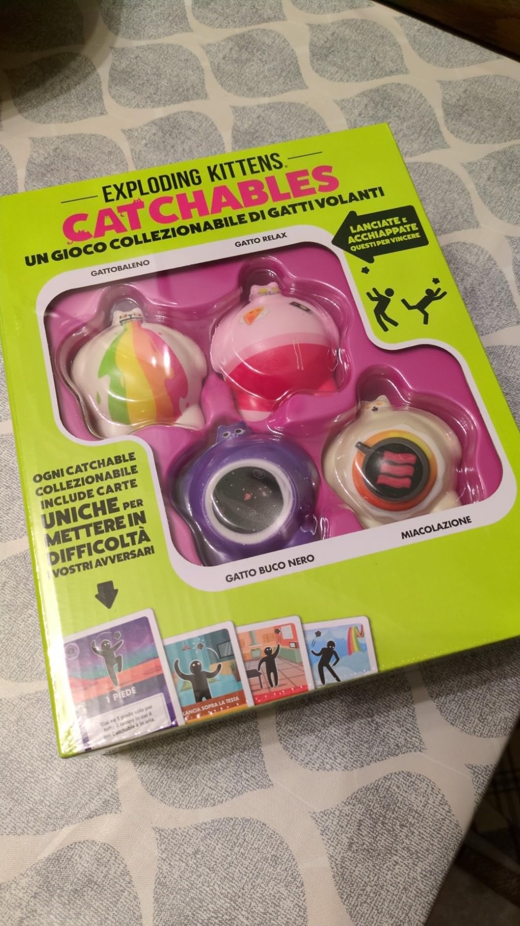 Asmodee Catchables gioco di carte Catchables 12 gatti 15 min