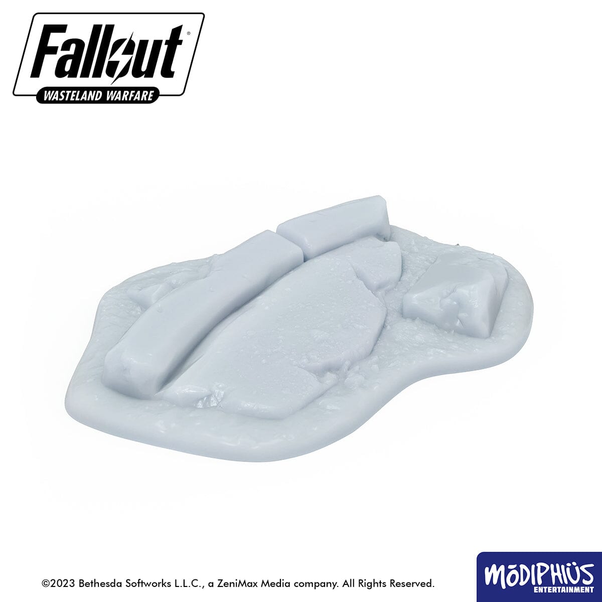 Modiphius Fallout Wasteland basing greebles slabs stones STL