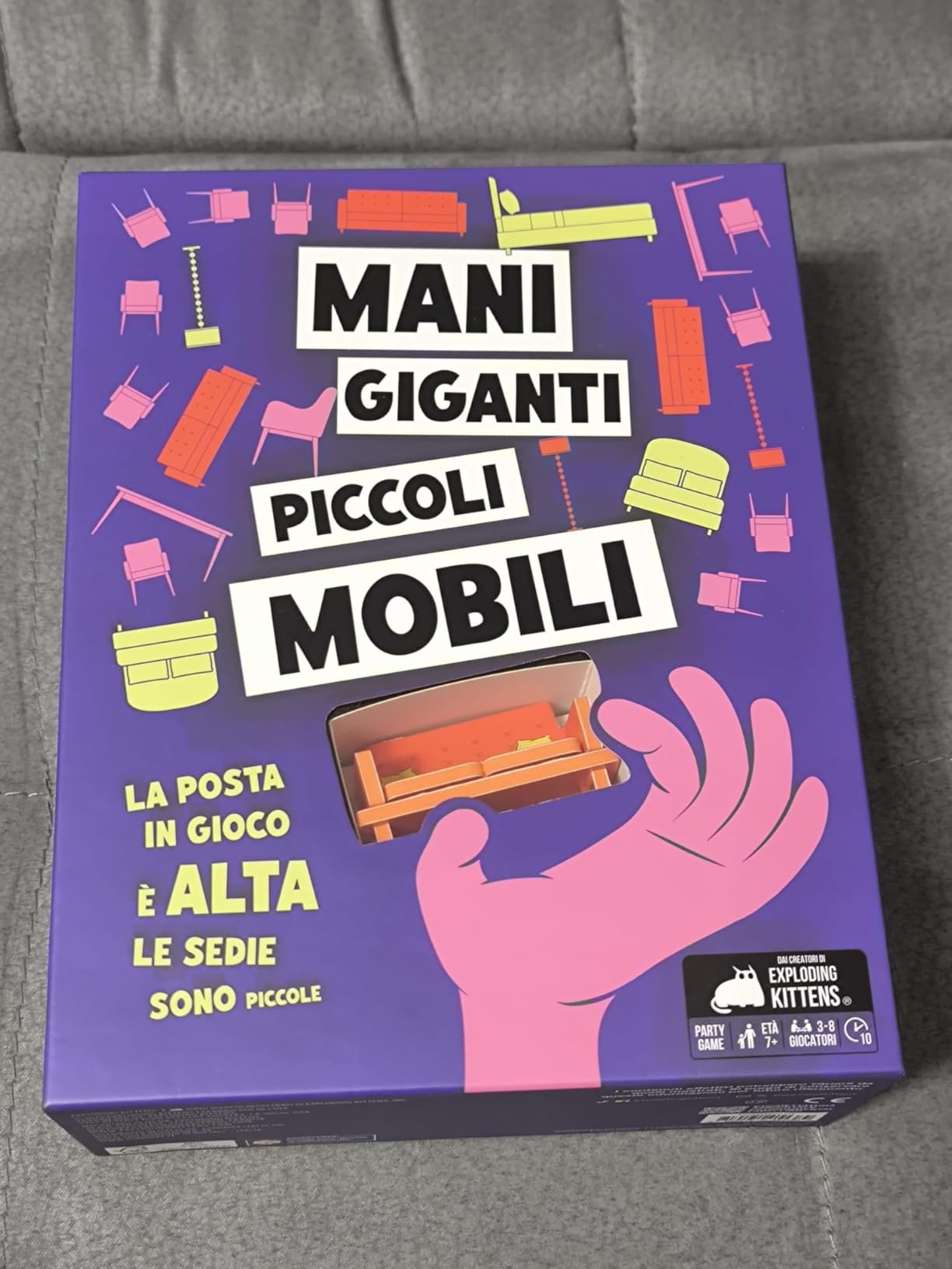 Asmodee Mani Giganti Piccoli Mobili gioco destrezza 3-8 giocatori