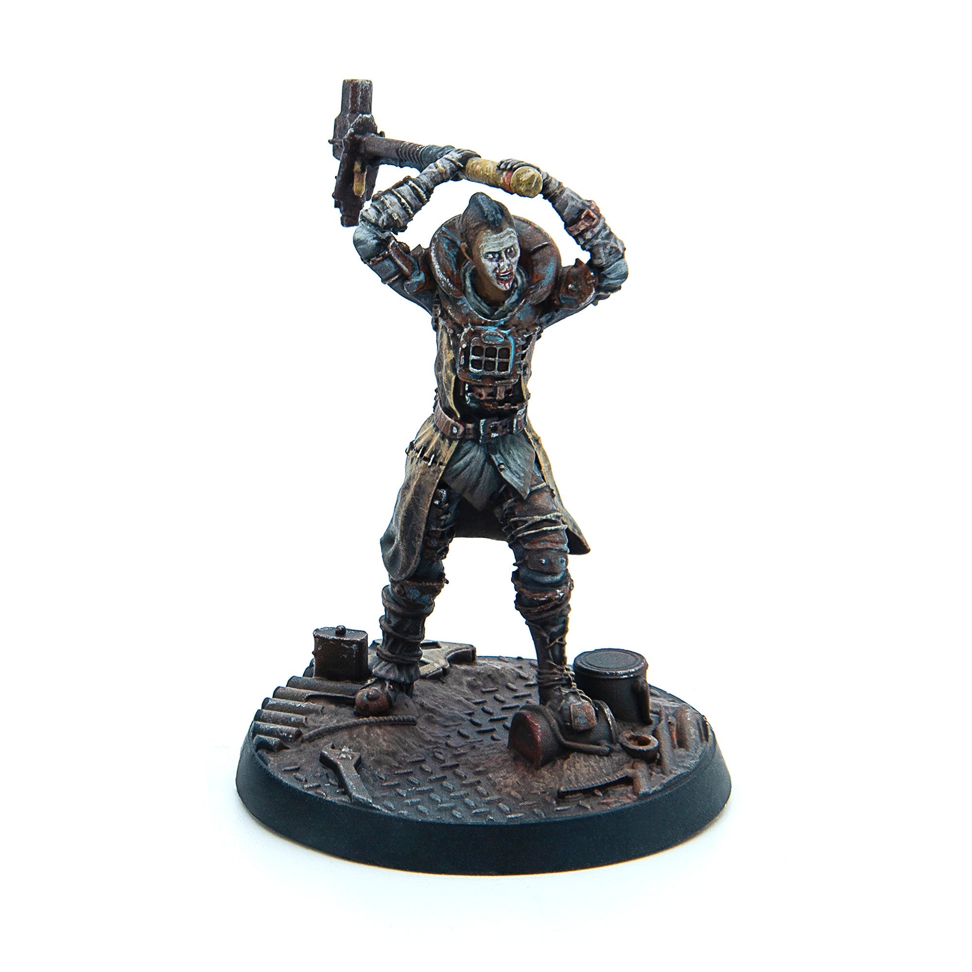 Modiphius Fallout: Wasteland Warfare Raiders The Forged miniature 6 pezzi