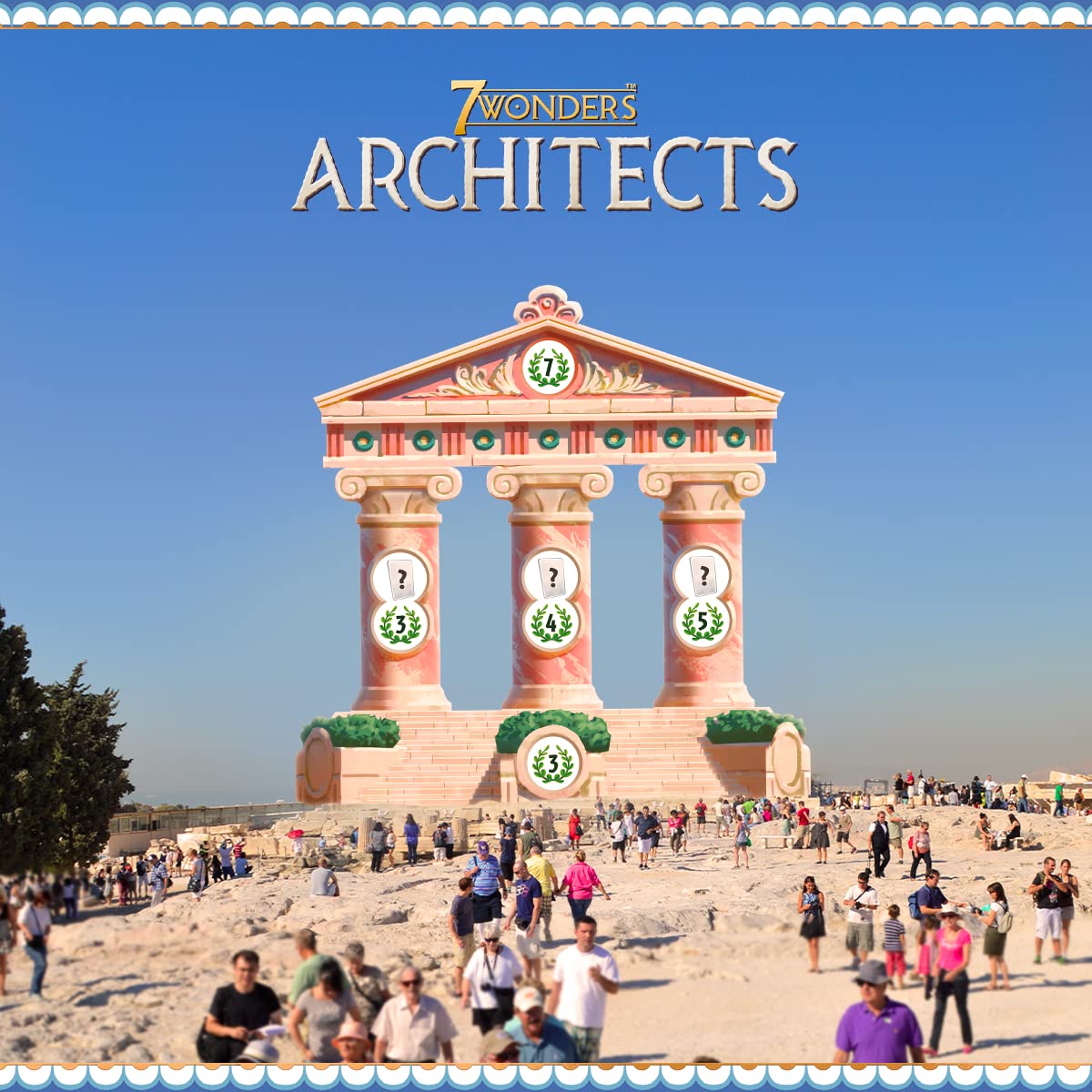 Asmodee 7 Wonders Architects Gioco Base Gioco da Tavolo