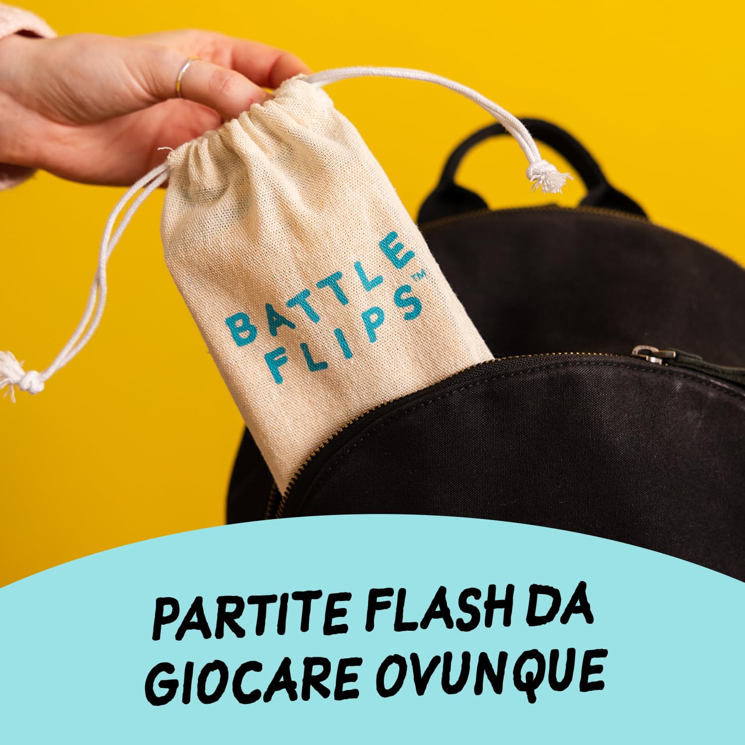 Asmodee Battle Flips gioco tavolo parole duello 2 giocatori