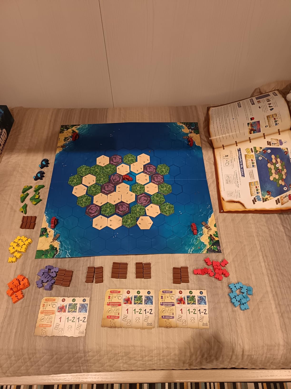 Asmodee Survive the Island Gioco da Tavolo Avventura Italiano