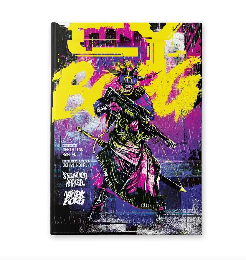 Free League CY_BORG Standard Edition gioco di ruolo manuale cyberpunk
