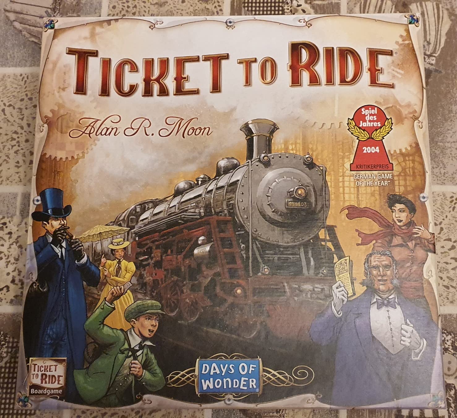 Asmodee Ticket to Ride gioco da tavolo edizione italiana Nord America