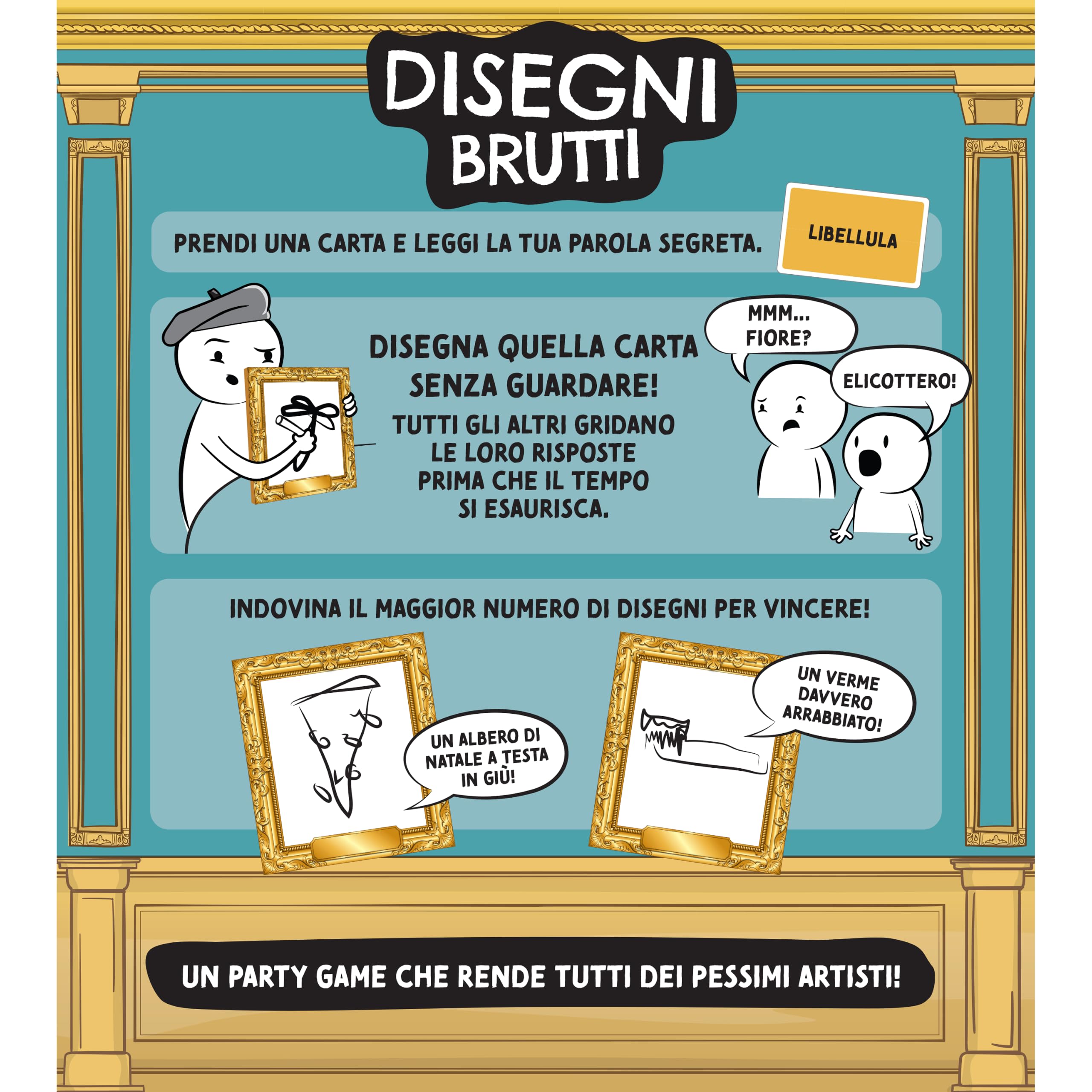 Disegni Brutti party game di disegno italiano 15 min