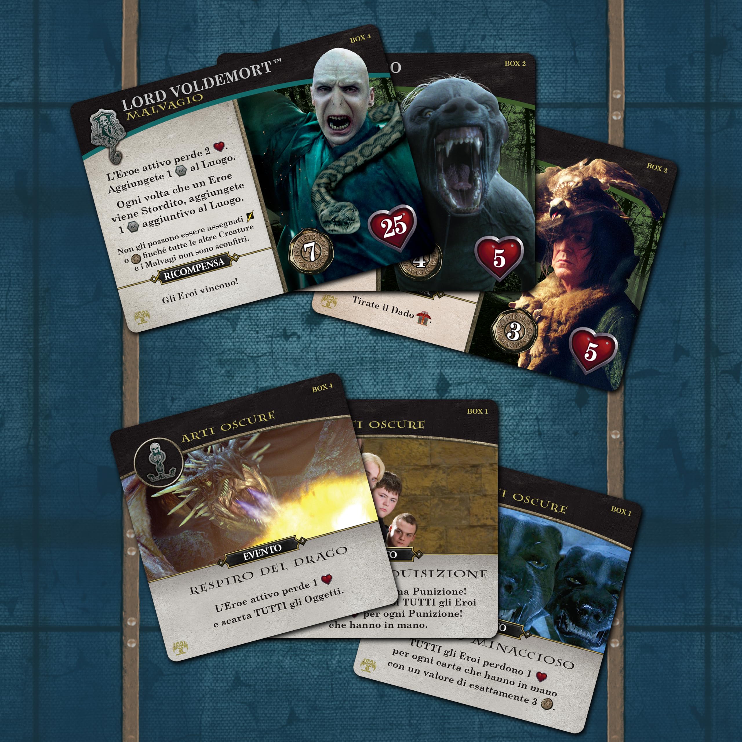Asmodee Hogwarts Battle Scatola Mostro espansione cooperativa