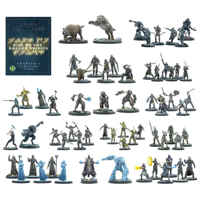 Modiphius Elder Scrolls Call to Arms Chapter 4 bundle miniature
