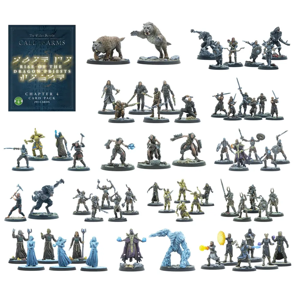 Modiphius Elder Scrolls Call to Arms Chapter 4 bundle miniature